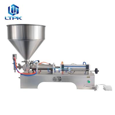 LTPK G1WG 10-100ML Semi Automatic Piston Paste Filling Machine Paste Filler Ointment Filler 