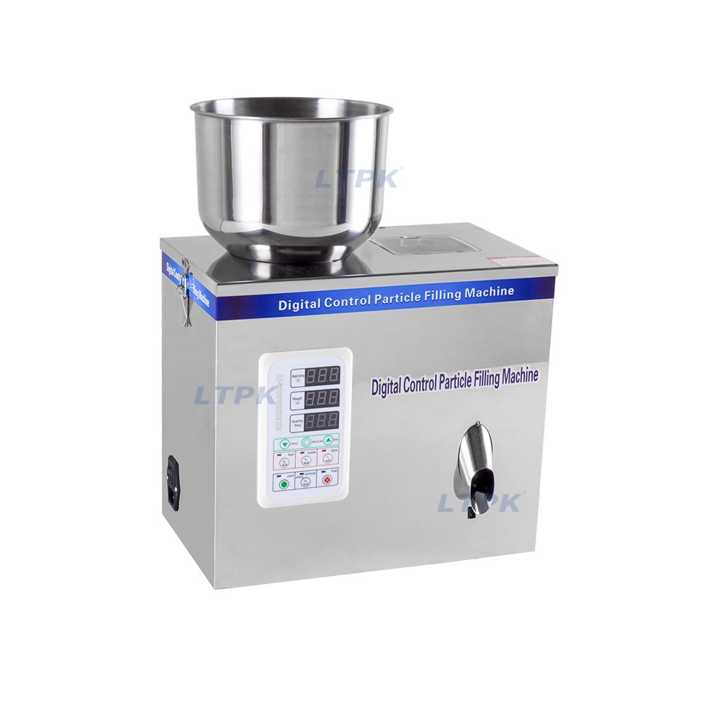 LTPK LT-W25 Automatic spices particle nuts granule tea bag grain coffee beans digital control filling machine