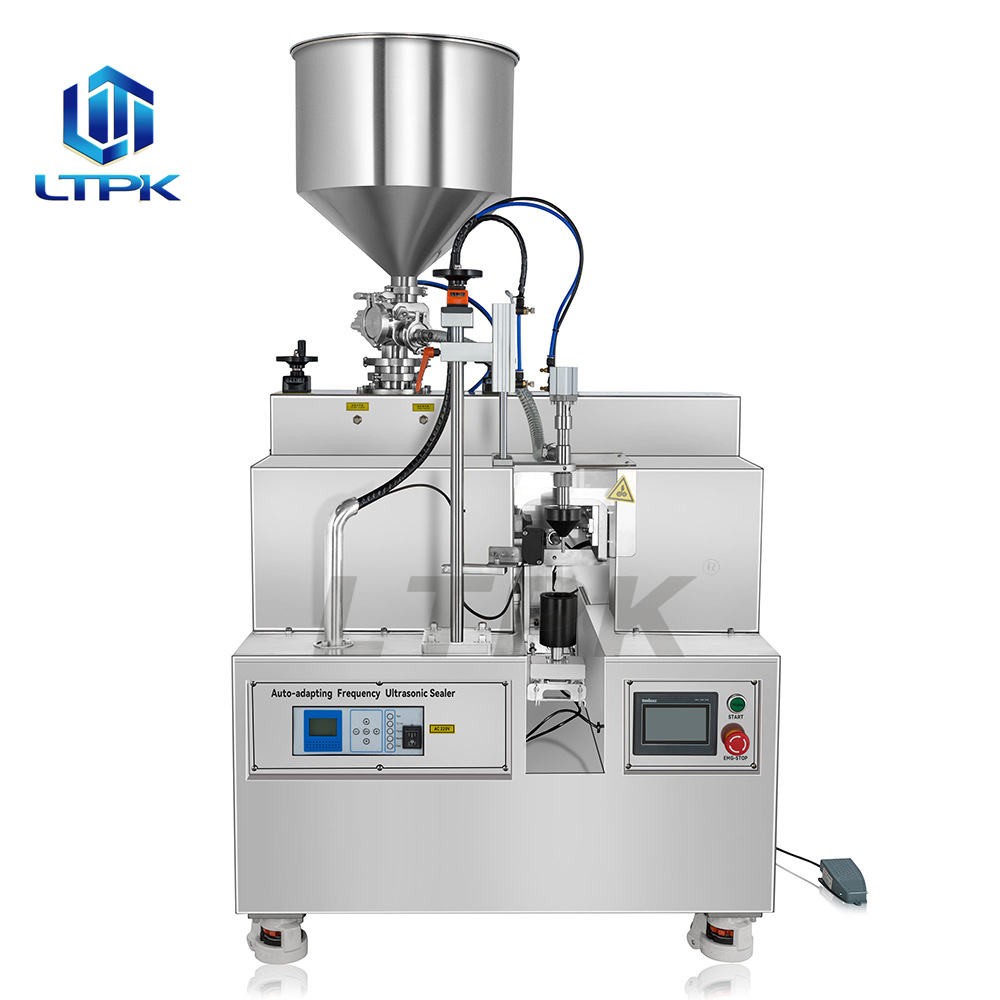 LTPK LT-002 Automatic Soft Tube Filling And Ultrasonic Sealing Machine