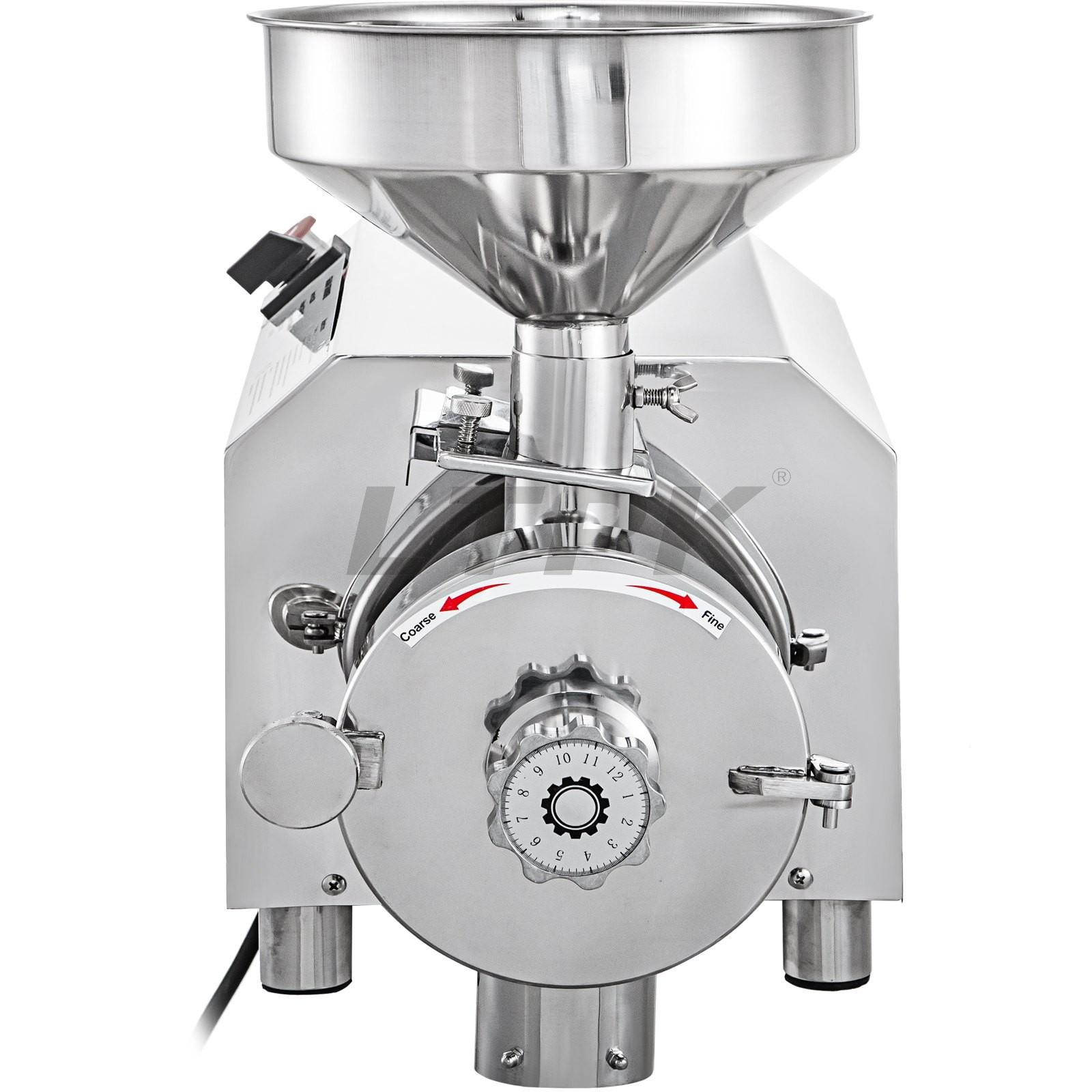 LT-2200 2.2KW Automatic Industrial Superfine Grain Grinder for Dried Materials Chinese Herb Spice Pepper Soybean