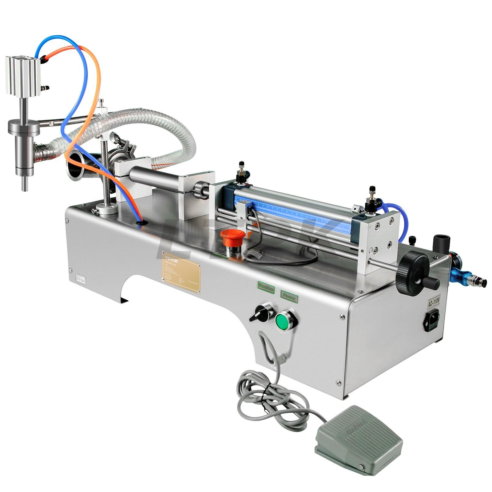 LTPK 50-500ml Horizontal Pneumatic Liquid Filling Machine
