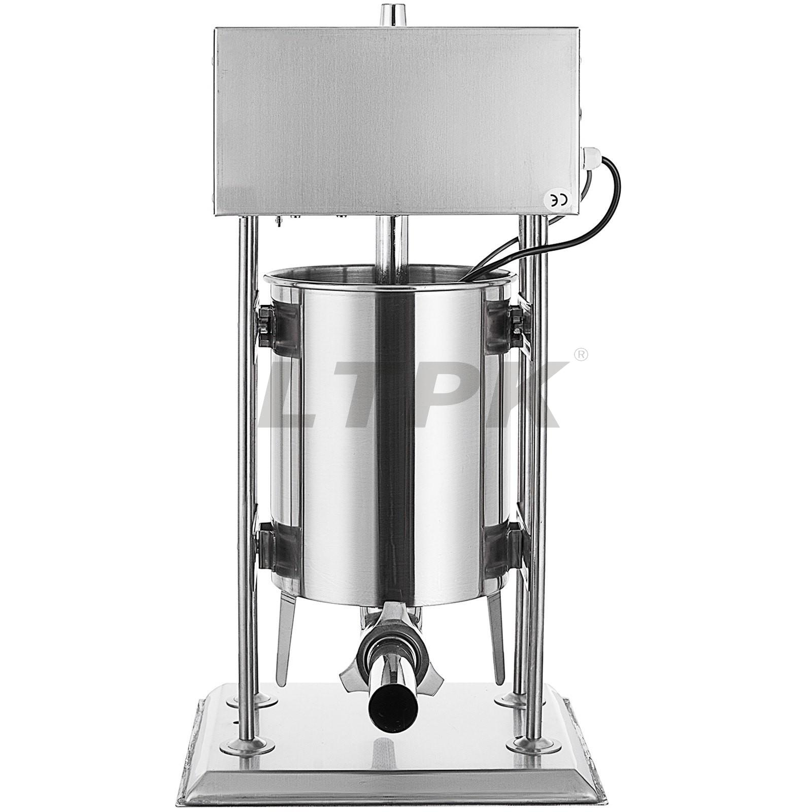 15L Automatic Sausages Maker Machine with 4 Filling Funnels