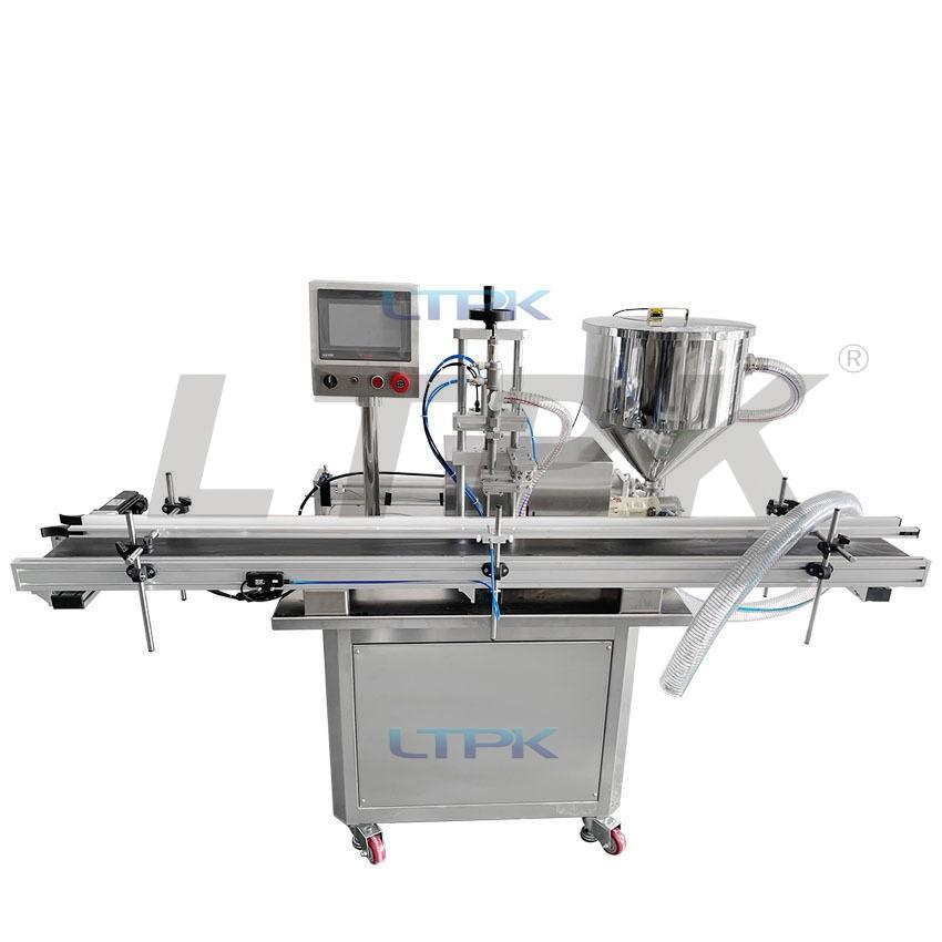 LT-GZJC01 Automatic vertical viscous paste rotor pump filling machine cream gel honey bean paste filling machine