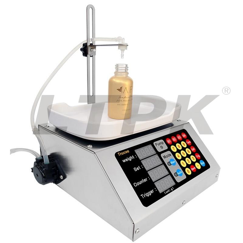 LTPK LT-M90 1-50ML Small automatic liquid weighing filling machine 
