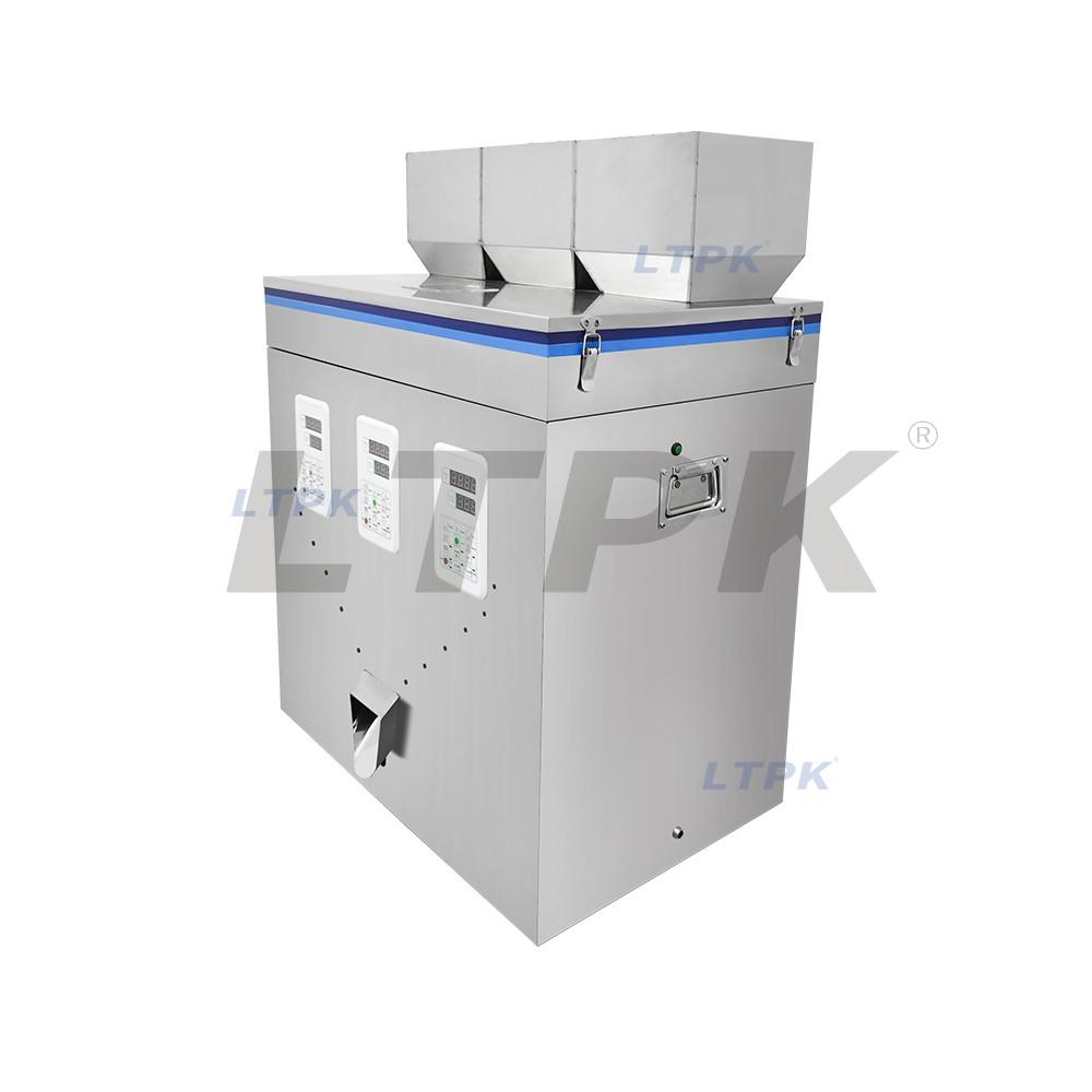LT-W200T 2-200g Three Heads Weighing and Filling Machine