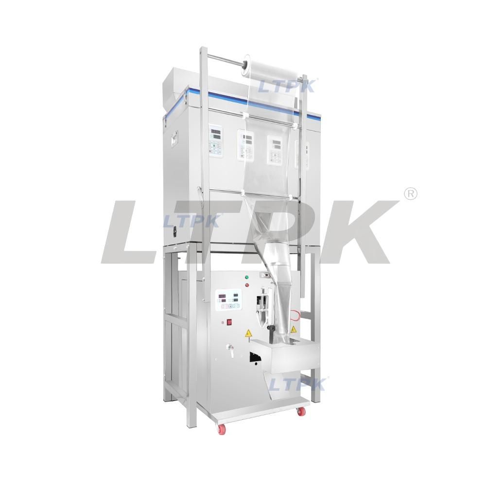 LT-BPF200T 2-200G Automatic Four Heads 3 Side Sealing Bag Packing Machine for Powder Granules 