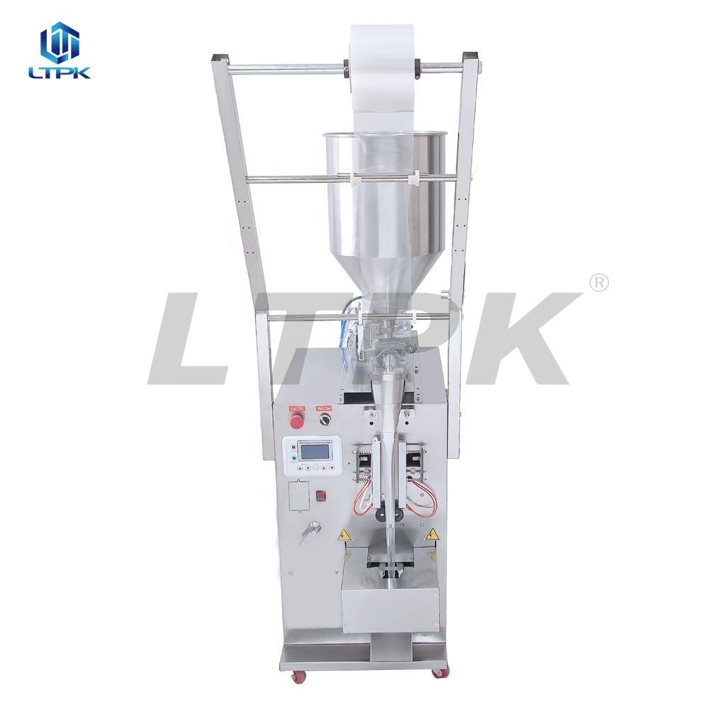 automatic small ketchup tomato paste tomato sauce sachet pouch bag filling packing machine