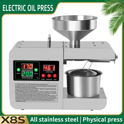 X8S smart home oil press machine Small stainless steel