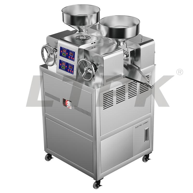 P60 double-headed commercial oil press 2023 new product capacity 40-60kg/H 