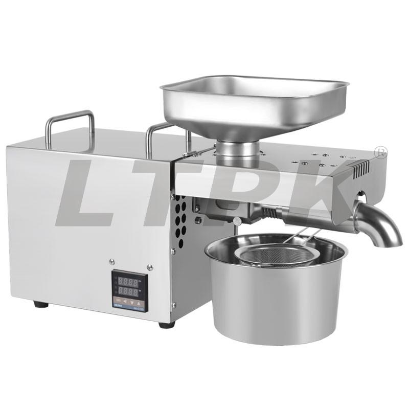 K18 Stainless Steel Oil Presser Automatic Home/Commercial peanut Oil Press Machine