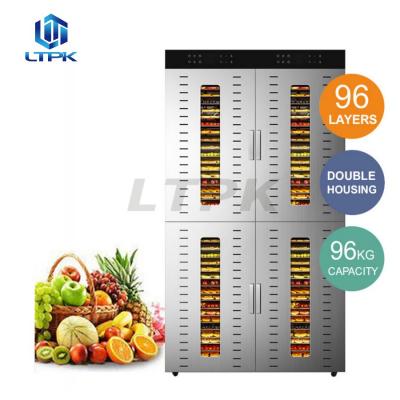 96 TRAYS Commercial food dehydrator for fruit and vegetable dryer Industrial dehydration machine meat drying oven
