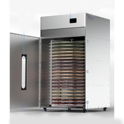 Large Capacity Rotrary Dehydration 20 Trays Commercial Food Meat Fruits Dehydrator Drying Machine