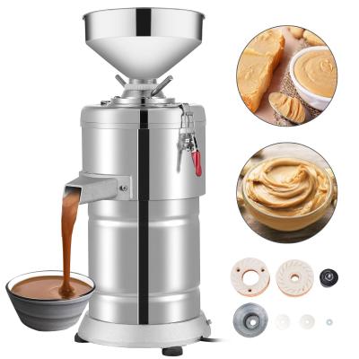 Sesame Tahini Machinery Automatic Hummus Machine Peanut Butter Making Machine For Commercial Use