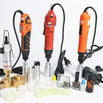 LTPK ELECTRIC PNEUMATIC MANUAL CAPPING MACHINE AND ACCESSORIES