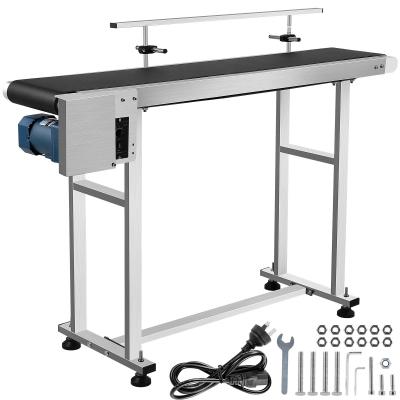 Table Heavy Duty Stainless Steel Motorized Belt Conveyor for Inkjet Coding 