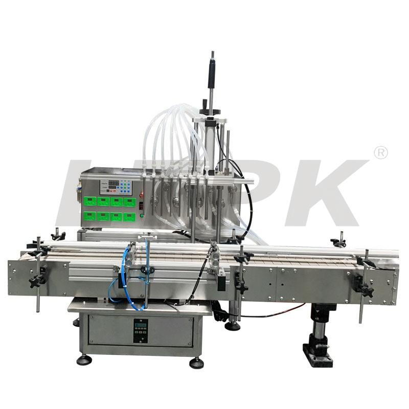 LTPK LT-MFC180 SMALL AUTOMATIC MAGNETIC PUMP LIQUID FILLING CAPPING ROUND BOTTLE MACHINE
