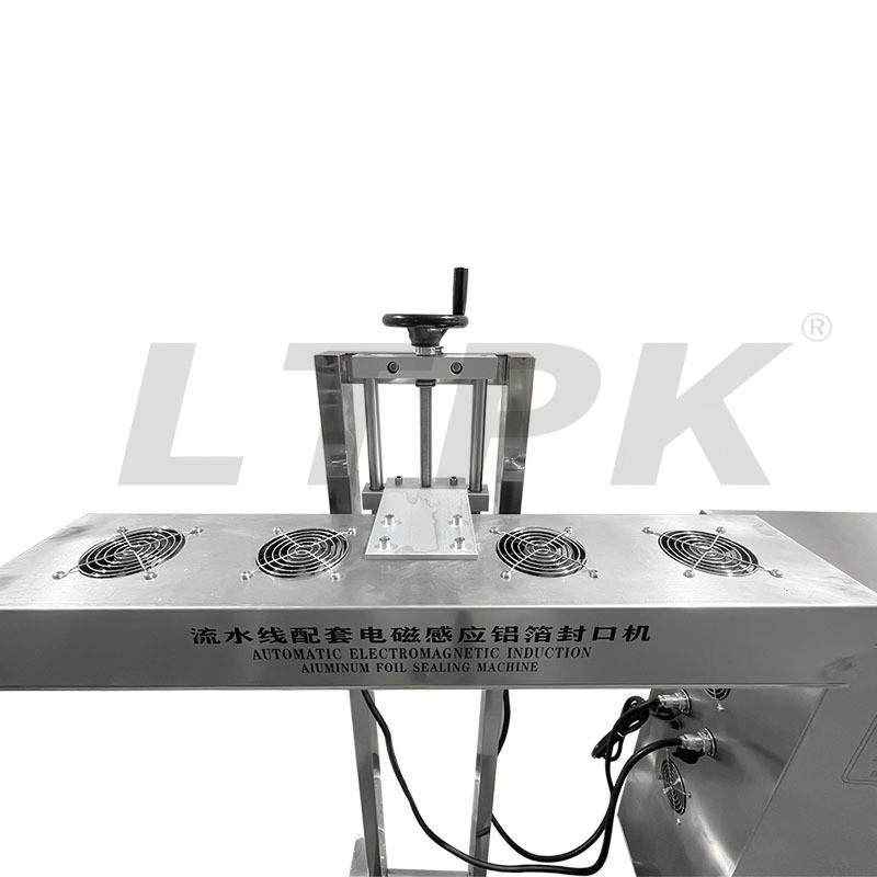 LTPK LT-GLF1900 AUTOMATIC ALUMINUM FOIL LID INDUCTION SEALING MACHINE