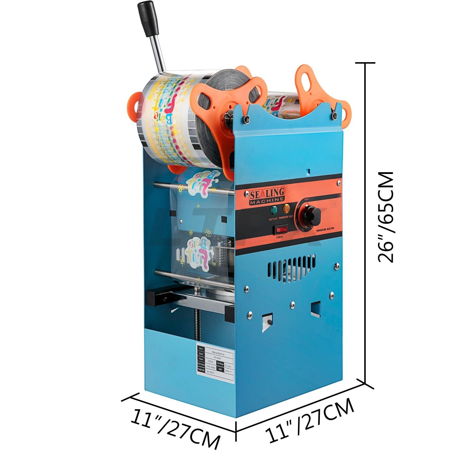 LTPK 90/95mm Cup Diameter Cup Sealing Machine with Heating