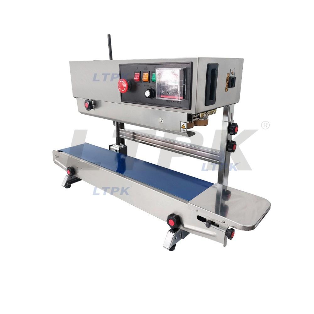 LTPK FR-770V Stainless steel Vertical automatic plastic film continuous sealing machine