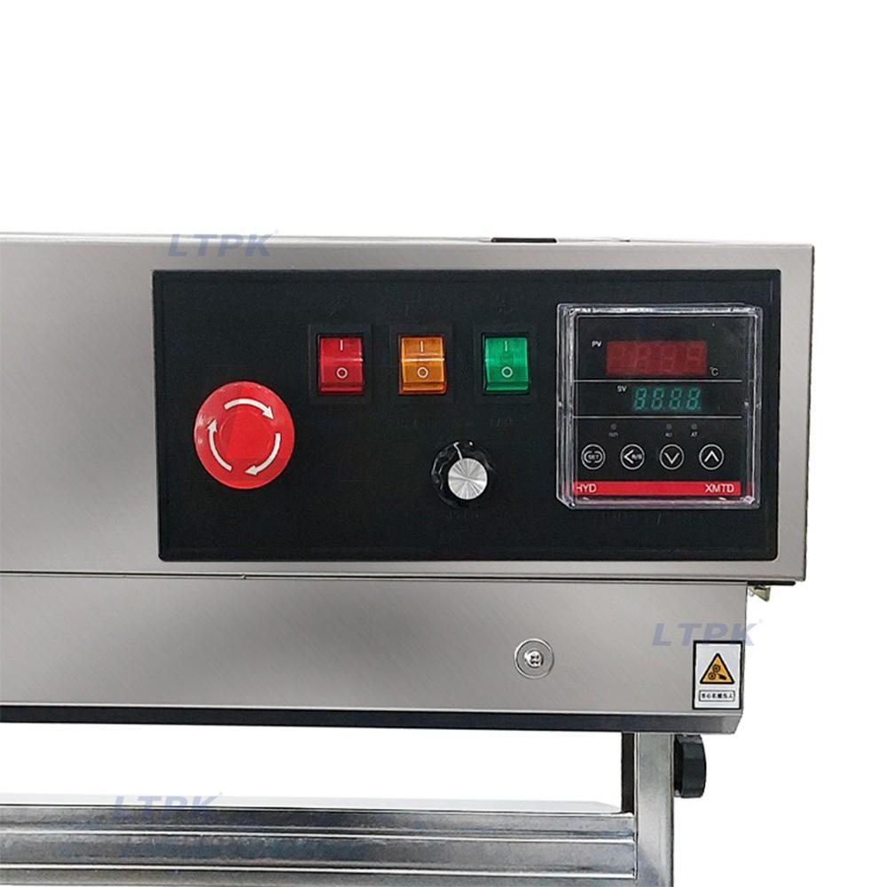 LTPK FR-770V Stainless steel Vertical automatic plastic film continuous sealing machine