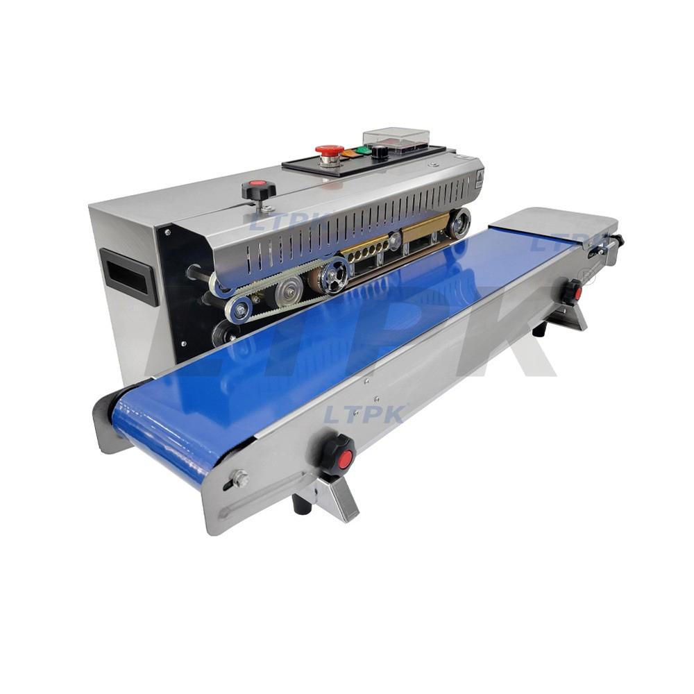 LTPK FR770 Horizontal Stainless steel Automatic plastic film continuous sealing machine
