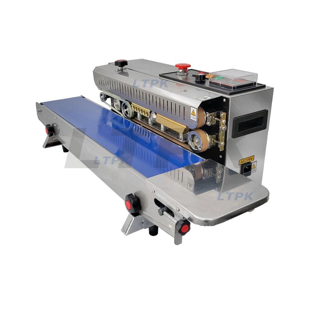 LTPK FR770 Horizontal Stainless steel Automatic plastic film continuous sealing machine