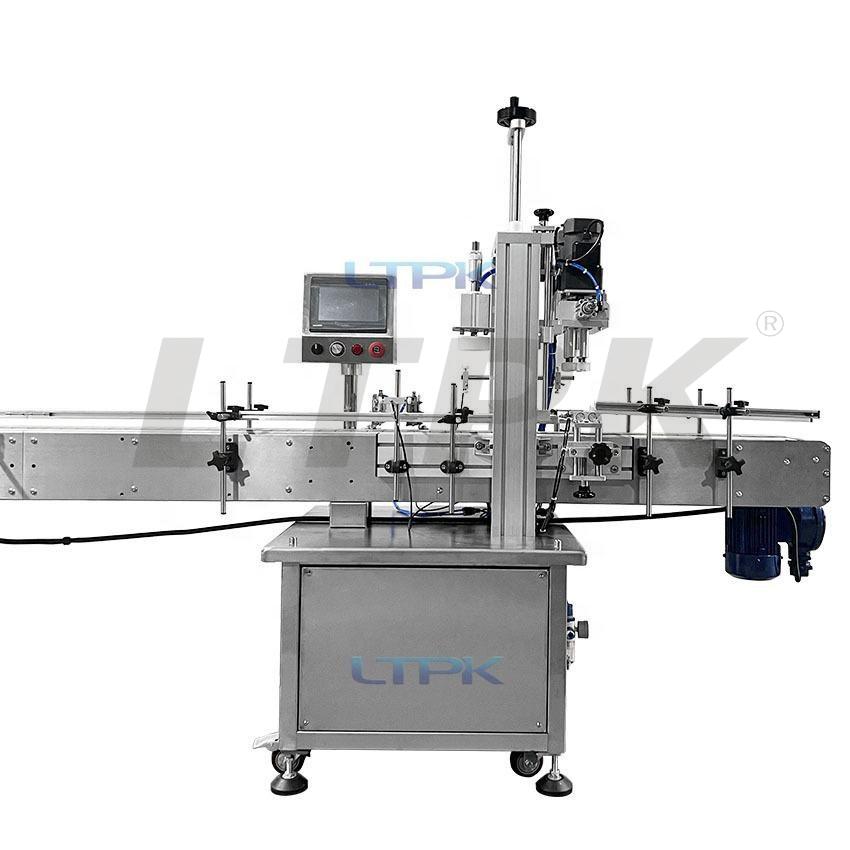 LTPK 8 heads magnetic pump liquid filling and capping machine 
