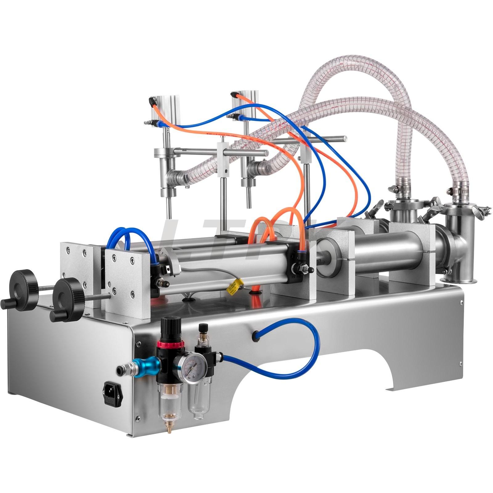 LTPK 50-500ml Liquid Filler Machine Double Heads