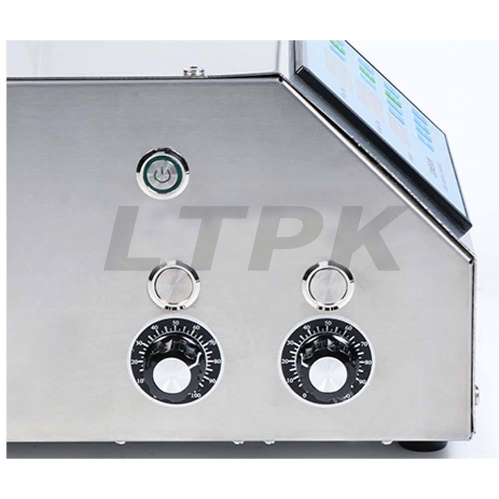  LT-DPYT2P Double Head Semi Automatic Diaphragm Pump Liquid Filling Machine