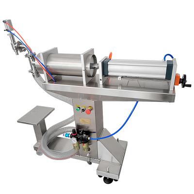 LT-LYF1000 100-1000ML Single Head Pneumatic Semi-automatic Edible Essential Oil Liquid Jar Filling Machine