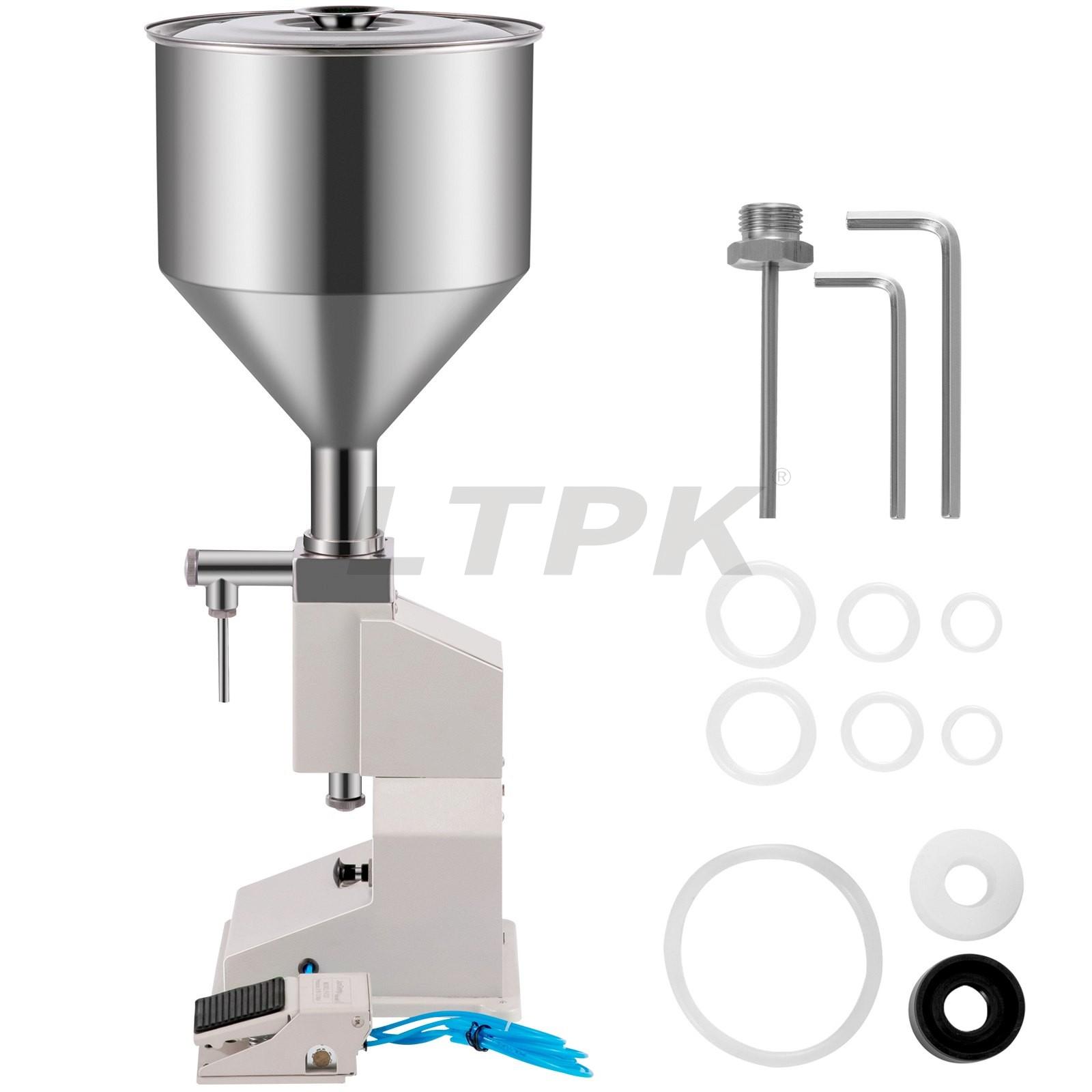 A02 5-50ml Pneumatic Paste Liquid Filling Machine