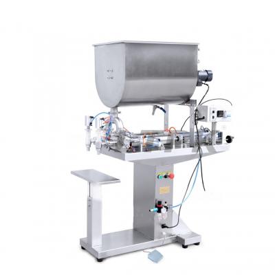 LT-LUGF2 Semi Automatic High Viscosity Paste Filling Machine With Mixer&Heater