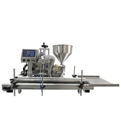 LT-GZL66 Semi Automatic Jam Sauce Cream Paste Food Rotor Pump Filling Machine