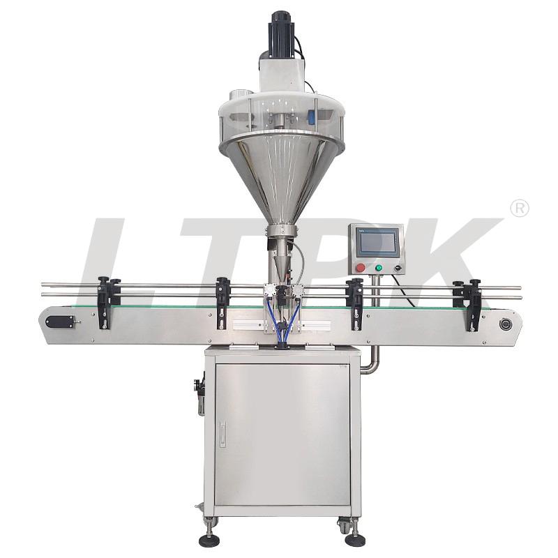 LTPK LT-APF Tin Aluminum Can Auger Cup Automatic Coffer Dry Milk Powder Small Bottle Filling Machines For Food