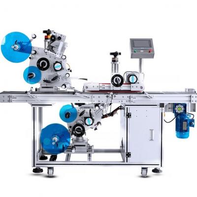 LTPK LT-703 Automatic top bottom flat surface labeling machine 