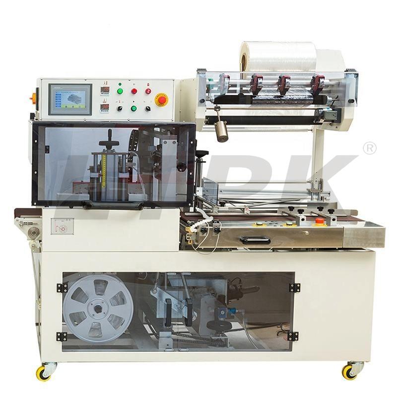 DQL4518S Automatic side Sealer sealing machine and DSC4525L Shrink tunnel packager