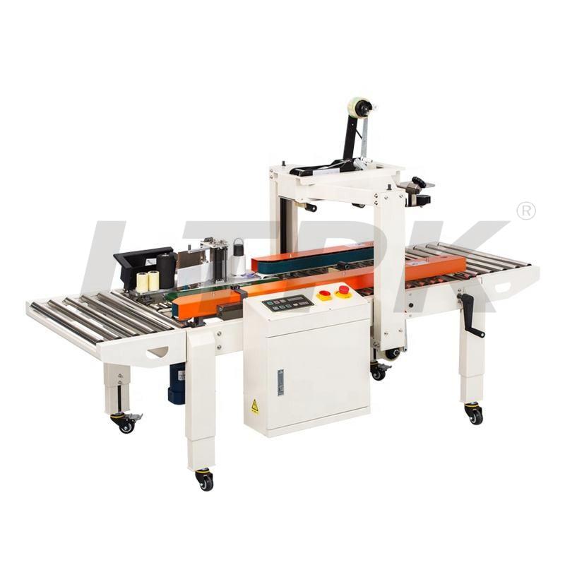 DFXC4030CI Carton sealing and side labeling machine