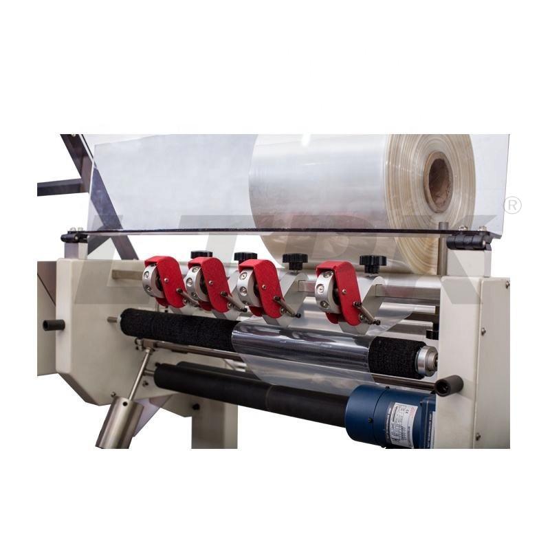 DQL6025S New Automatic side Sealer and DSC6030A Shrink tunnel packager Long items sealing packaging machine