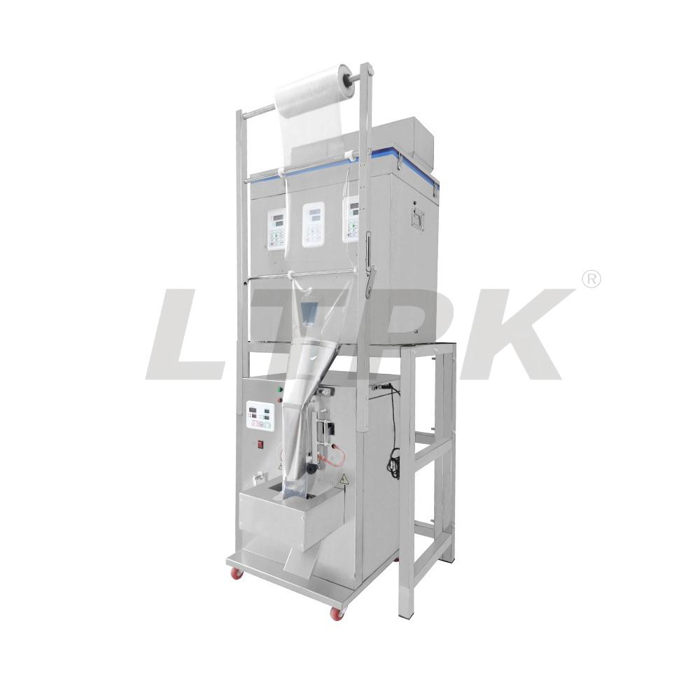 LT-BPT200T 2-200G Automatic Three Heads Three-side Sealing Bag Packing Machine for Powder Granules 