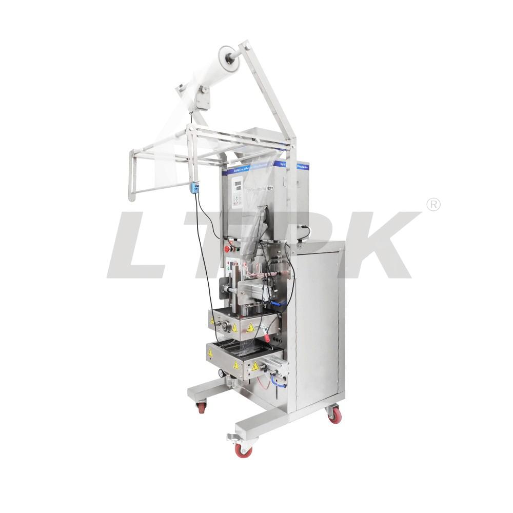 LT-ZB200F 2-200g Pneumatic Four Sides Sealing Packing Machine With PLC Control Panel.