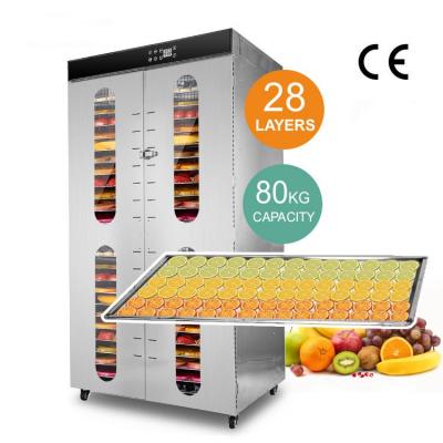 28 Layer Extra Long Large Size Tray Dried Fruit Machines Food Processing Machine Dehydrator