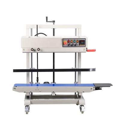 FR-1200V Automatic Vertical Plastic Film Bags Heat Sealing Machine Continuous Band Sealer Machine