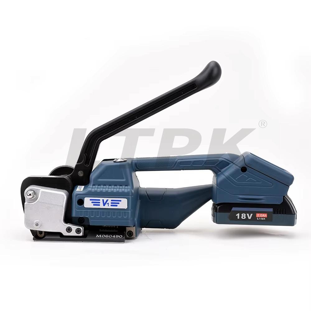 LTPK V1 handheld Portable PP PET Plastic Friction Welding Battery Powered Tensioning Strapping Machine