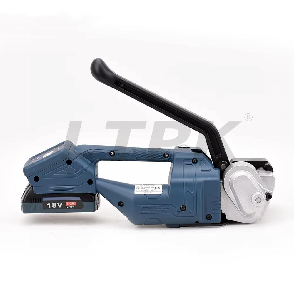 LTPK V1 handheld Portable PP PET Plastic Friction Welding Battery Powered Tensioning Strapping Machine