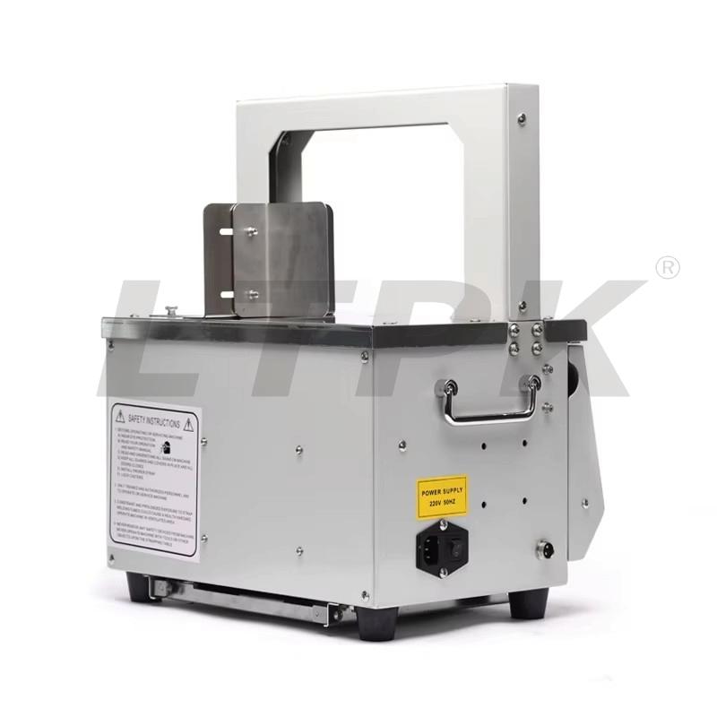 LTPK AG03-220/170/12 table type automatic strapping machine for bank use bundling machine