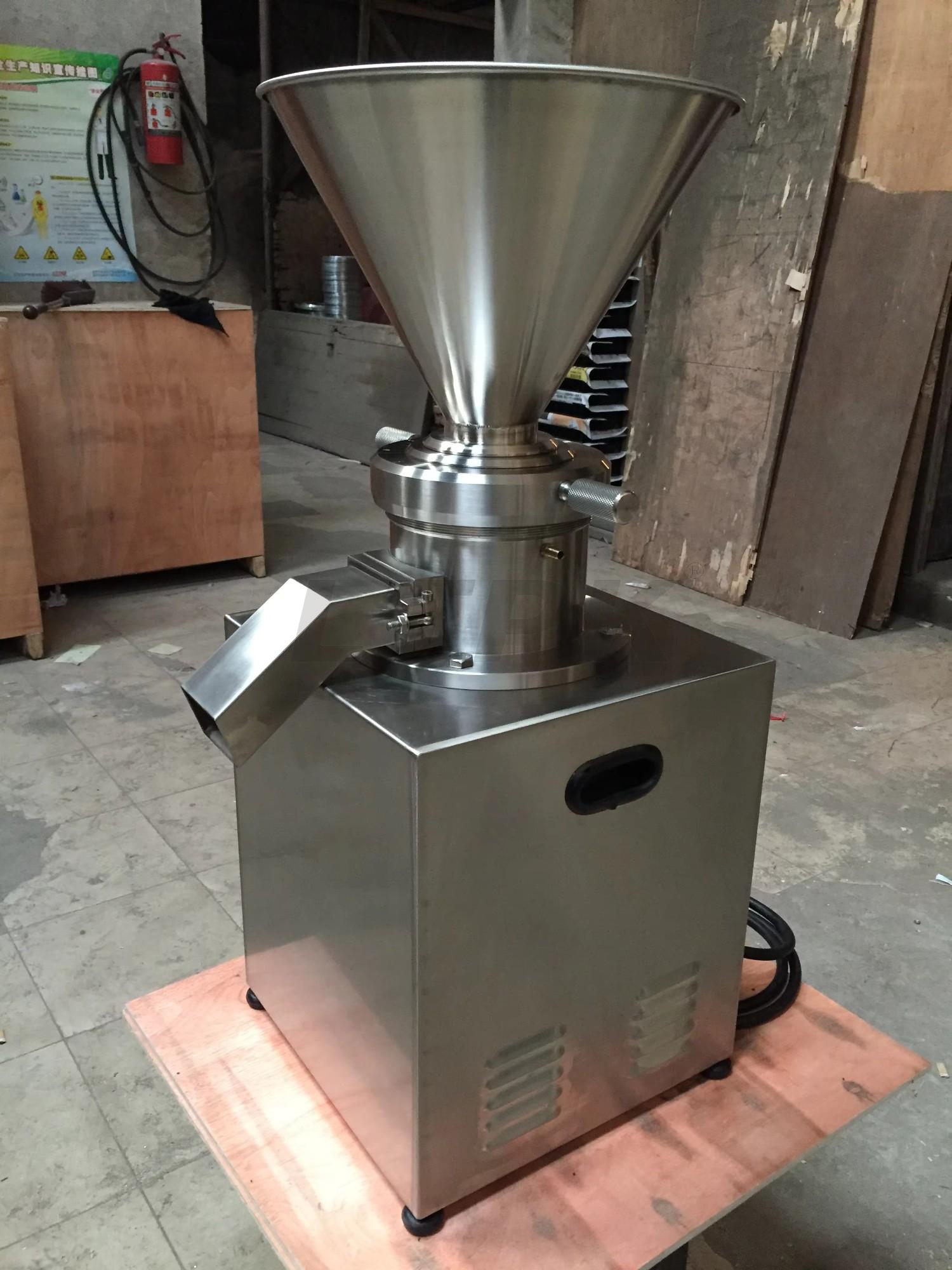 JMC80 Commercial Stainless Steel Almond Sesame Cocoa Beans Peanut Butter Making Machine Walnut Jelly Colloidal Mill