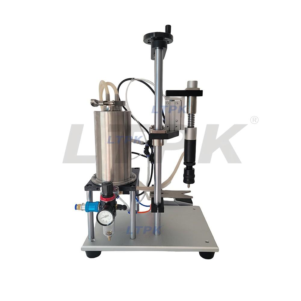 LT-VPF1 Small Semi-automatic Pneumatic Perfume Vacuum Single Head Liquid Filling Machine