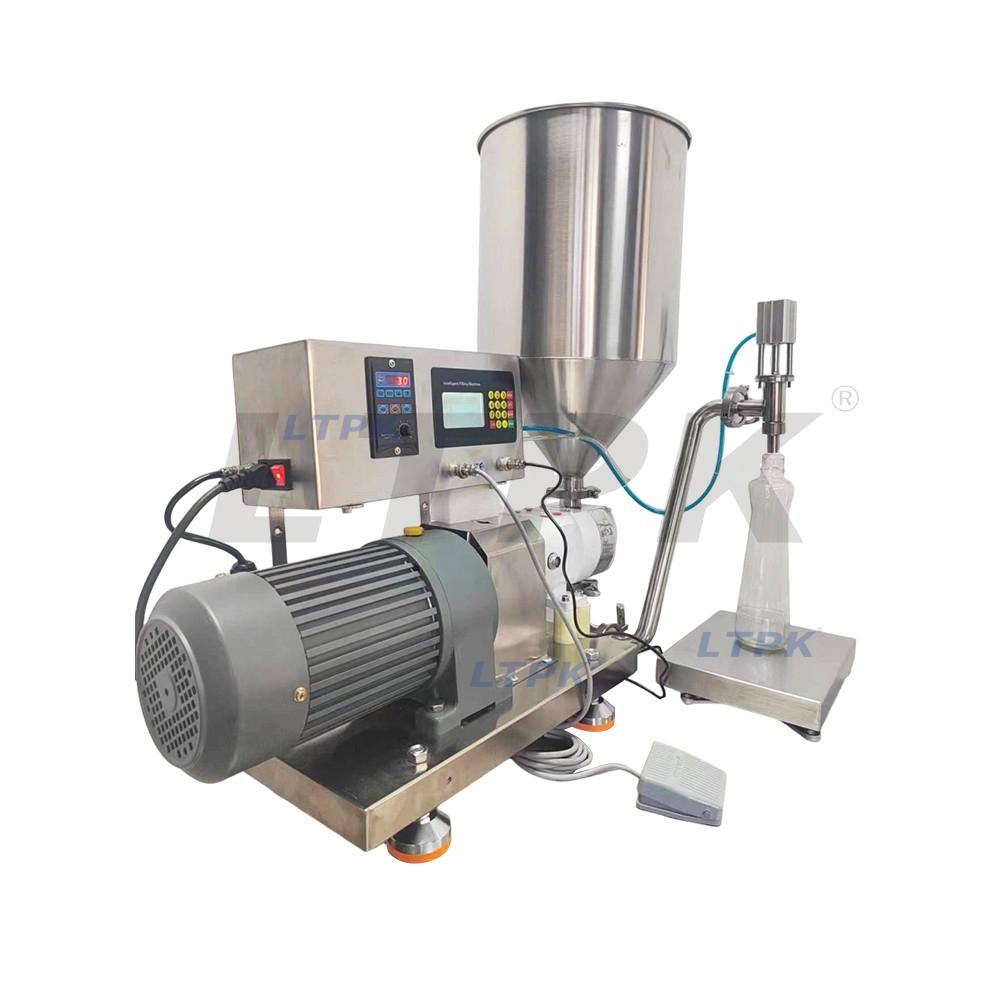 R1-50 Semi-Automatic Rotor Pump Paste Filling Machine 