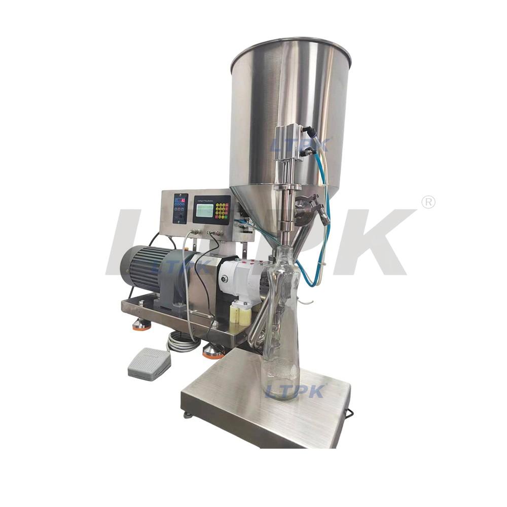 R1-50 Semi-Automatic Rotor Pump Paste Filling Machine 