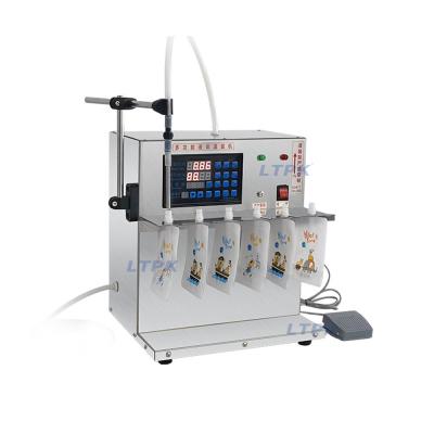 LT-ZX01 Semi-Automatic Single Head Spout Pouch Filling Machine